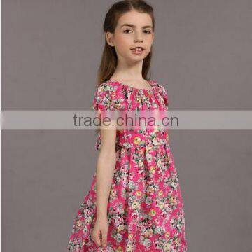 Girls Summer Dress 2018 New Design Floral Lovely Dress photo-3