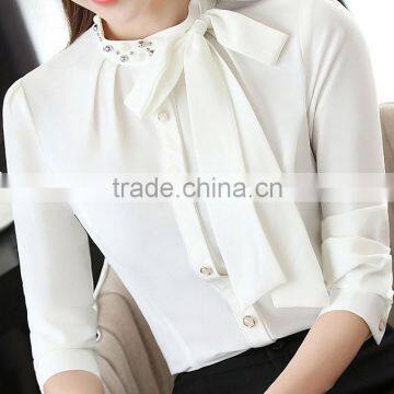 Juqian 2017 Office Uniform Designs for Women Blouses photo-3
