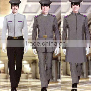 Professionally customize design security guard uniform from Shanghai Shoujia Fashion Co., Ltd