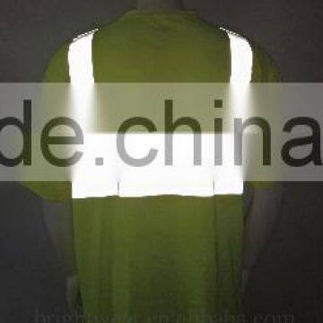 100%polyester ANSI 107 hi Viz Round Neck Protective T-shirt