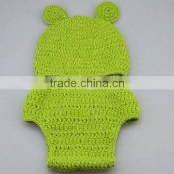 Crochet Animal Costume Baby Hat and Pants Set for Baby photo-3