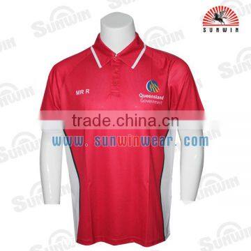 Wholesale High Quality New Design Sublimated Printing Cricket Jerseys