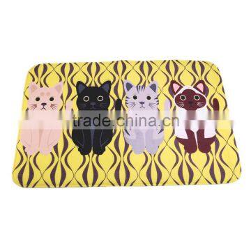 New Hot Creative Kawaii Welcome Floor Mats Animal Cat Print Bathroom Kitchen Carpets House Doormats For Living Room Anti Slip photo-6