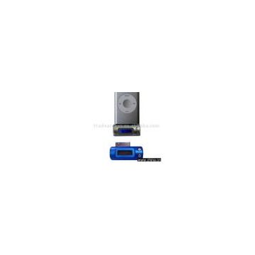 Sell FM Transmitter Modulator with LCD for iPod Nano 2 (Blue)