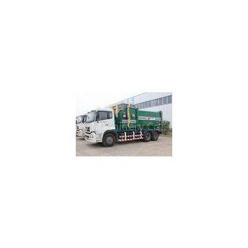 13.4ton Garbage Refuse Collection Vehicles 6x4 Truck With Detachable Container