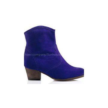 Suede Lady Fur Boots