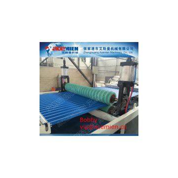 Roofing Tiles Production Line Extruder with Round / Trapezoidal Shape