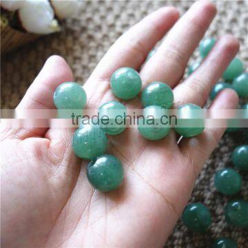 price of natural round green aventurine stone loose bead