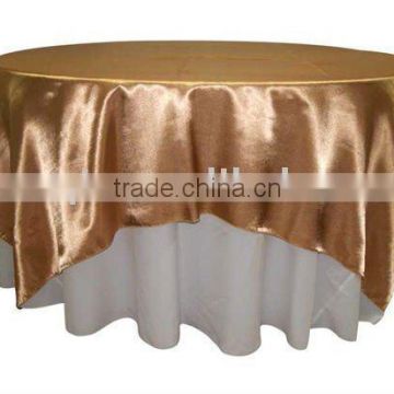 wedding polyester tablecloth polyester satin overlays