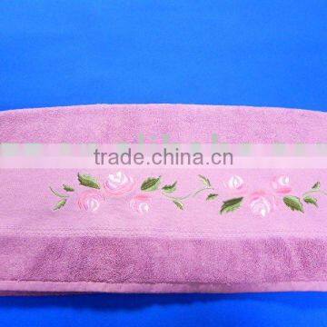 100% cotton satin embroidery pillow cover
