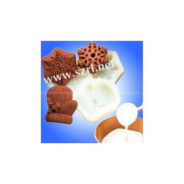 clear liquid raw silicone for chocolate mould