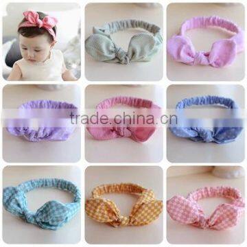 Baby Rabbit Bow Turban Knot Headband Hairband Headwear Baby Kids Infant Children Accessories