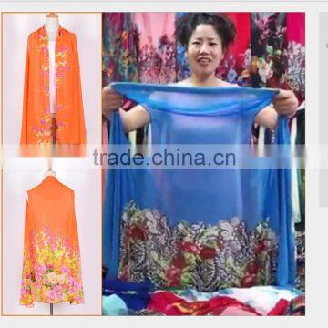 women summer sleeveless tops ladies plus size print floral kimono sexy S63034