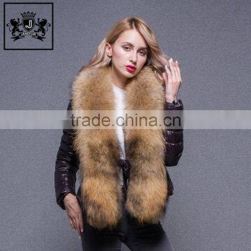 New fashion customize warm bomber overcoat for lady slim fit down jacket winter