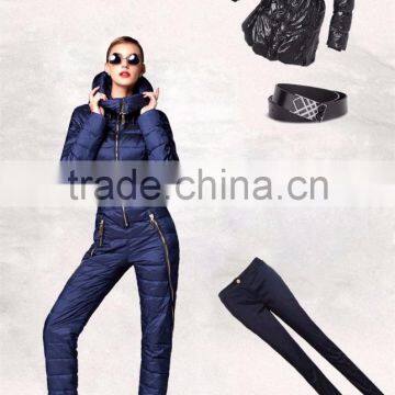 Blue jumpsuit for girls Winter Ski Jumpsuits One Piece for Skiing and Snowmobile