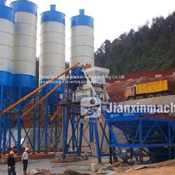 HZS50 concrete batching plant