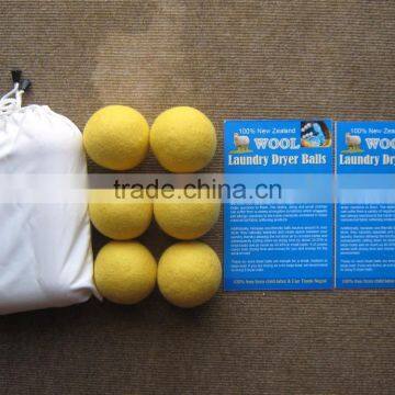 New Zealand Sheep Color Wool Felted Dryer Balls/eco-friendly Felt Dryer Balls photo-2