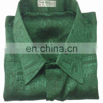 Lofbaz Men Jacquard Shirts Casual Button Down Vintage Paisley Patterned photo-5