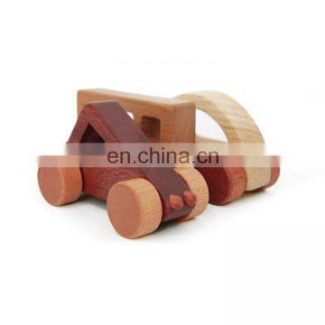 Wooden Educational Toys Montessori Material Trucks And Cars For Kids