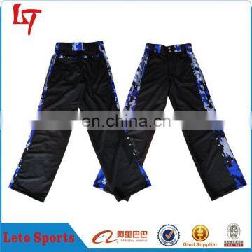 Fashion classic baseball pants/Black baseball pants/Youth training baseball pants