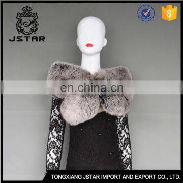 Superior Quality For Clothing Real Fox Square Fur Collar