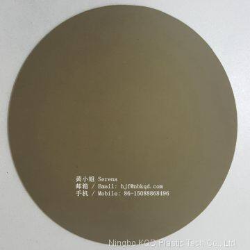 37oz Flame Retardant Nylon Reinforced Brown Hypalon Fabric photo-2