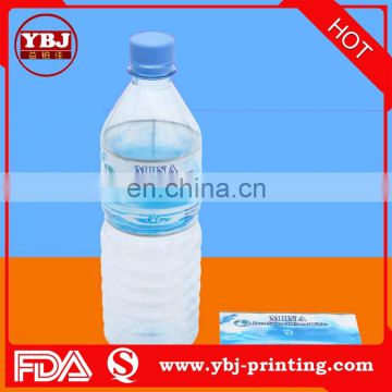 2016 YBJ Custom heat shrink cap seal shrink band heat shrink sleeve label wrapping for bottles