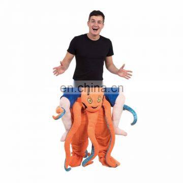 Funny Halloween Carnival Party Piggyback Ride On Octopus Costume