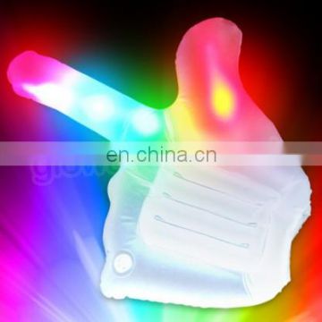 inflatable flashing hand