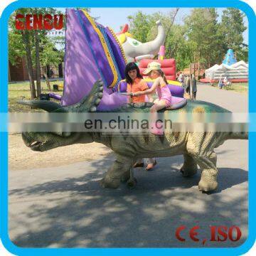 Theme Park Remote Control Walking Robot Dinosaur Ride for Sale photo-2