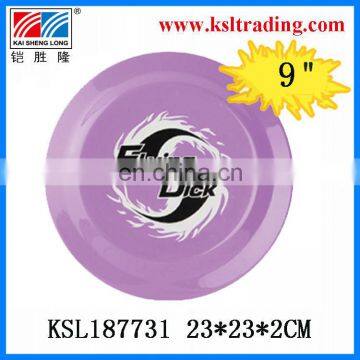 9 inch PP plastic toy frisbee