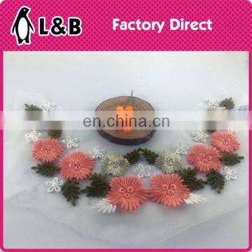 Mutli Color Mechanical Embroidery Flower Patch for Clothing photo-3