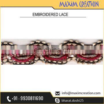 Highly demanded Fashionable Embroidery Lace For Wedding Gown And Party Wear Dress