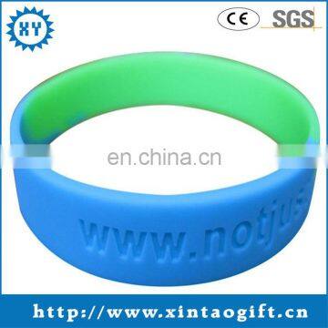 Hot sale silicone wristband fashion cheap custom logo 1 inch silicone wristband