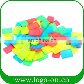 plastic domino game for kids, domino blocks, domino brick