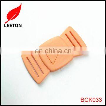 Factory supply 35mm butterfly shaped plastic release bag buckle