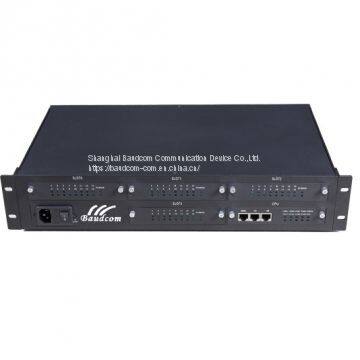 64 ports fxs fxo Analog Voice VOIP Gateway / IPPBX