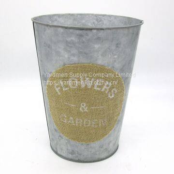 2018 Painting Finish Metal Flower Container for Home&garden photo-4