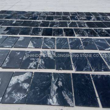 Black Landscape Granite,Royal Ballet,Negro Santiago Granite,black Waves Granite,black Granite Wall Pavings photo-5
