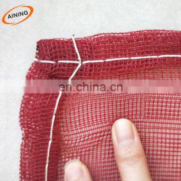 Cheap price PP/PE mesh drawstring bag for garlic fruit vegetables