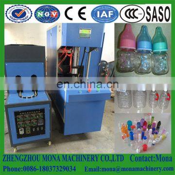 PET bottle blowing machine/ semi-automatic bottle blow moulding machine/ plastic bottle making machine price