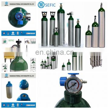 Refillable Colorful Hot sellingContainer Gas Station 150-200Bar Mini Gas Cylinder