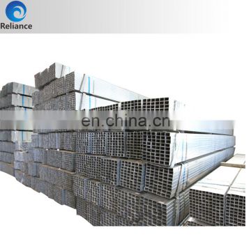 Pre galvanized hollow section general plain ends rectangular tubing