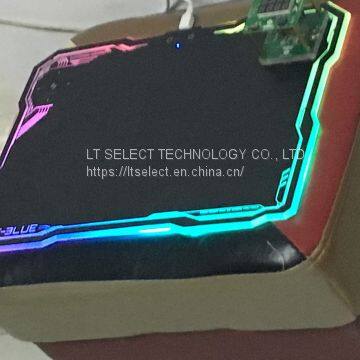 Rgb Backlit Custom Mouse Pad With Wireless Charger Mousepad