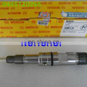 GENUINE AND  Brand  NEW Diesel Injector 0445120265 Fuel Injector 0445120265 Common Rail Injection