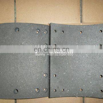 Truck trailer drum brake lining wva 19365 for bpw