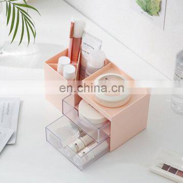 multifunctional desktop cosmetics drawer makeup storage box for skin care products