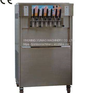 7 Mixed flavors CE Rohs ETL soft serve ice cream machine/ice cream maker/ice cream machine