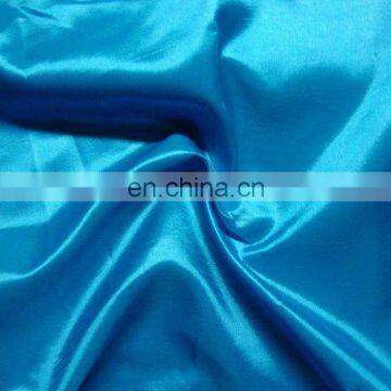 100% Polyester Smooth Feeling 75d*100d Plain Woven Soft Shiny Satin Fabric for Dress photo-6