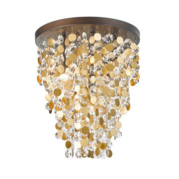 6 Light G9 Luxurious Crystal Ceiling Lamp Nc3238c-6br